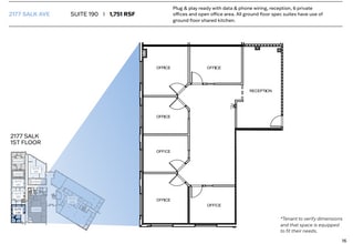 2173 Salk Ave, Carlsbad, CA for lease Floor Plan- Image 1 of 1