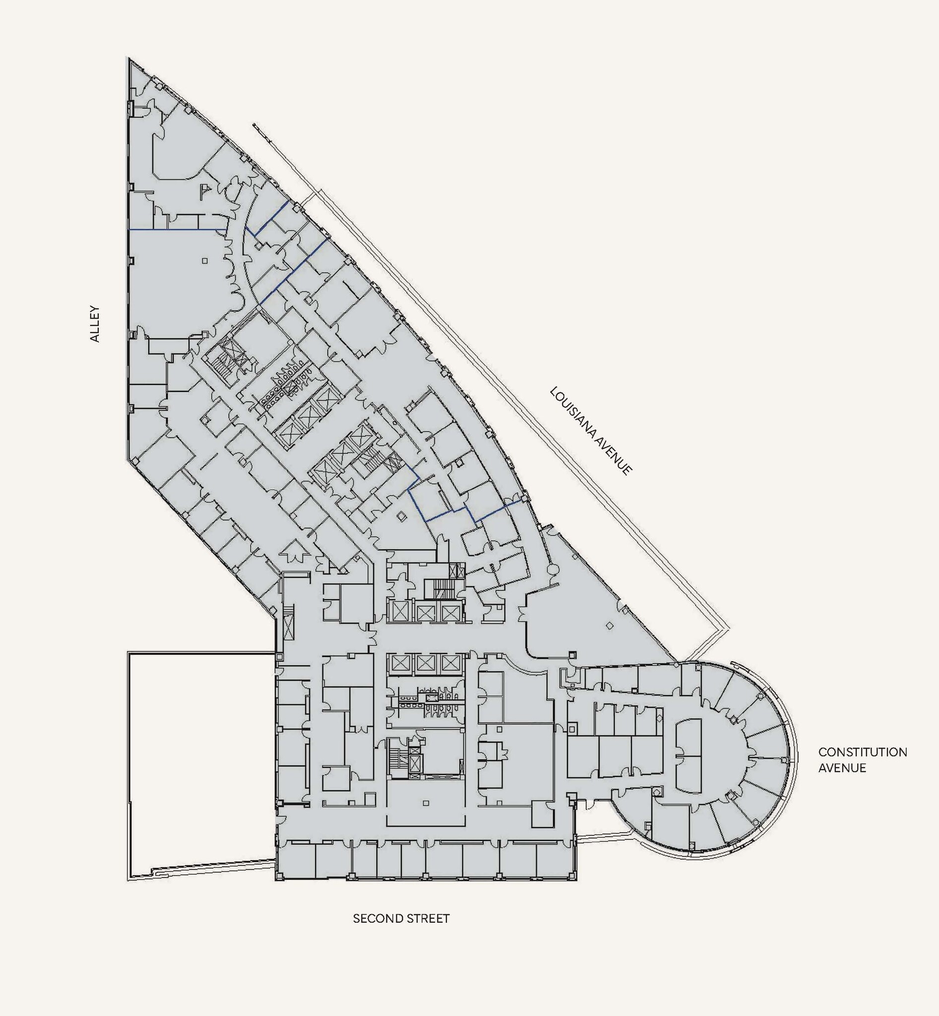 101 Constitution Ave NW, Washington, DC for lease Floor Plan- Image 1 of 1