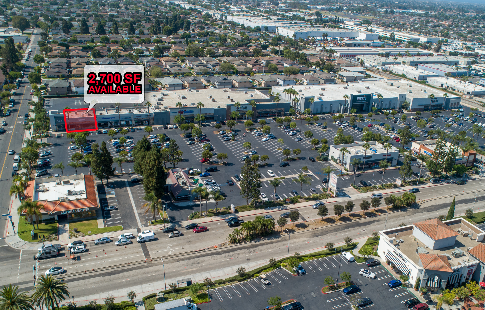 7490-7664 Edinger Ave, Huntington Beach, CA for lease Aerial- Image 1 of 16