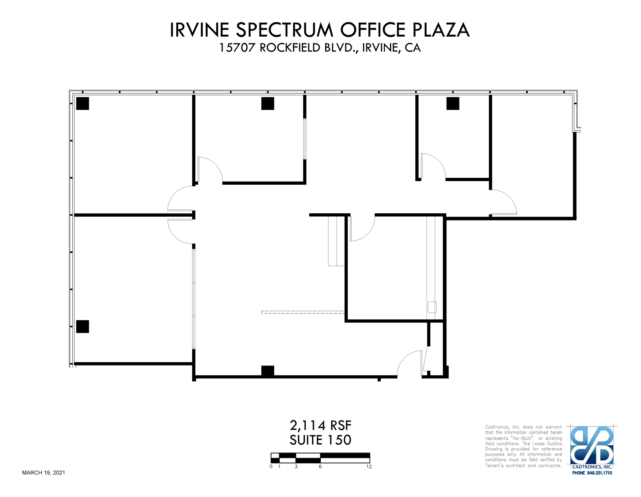 15707 Rockfield Blvd, Irvine, CA for lease Floor Plan- Image 1 of 1