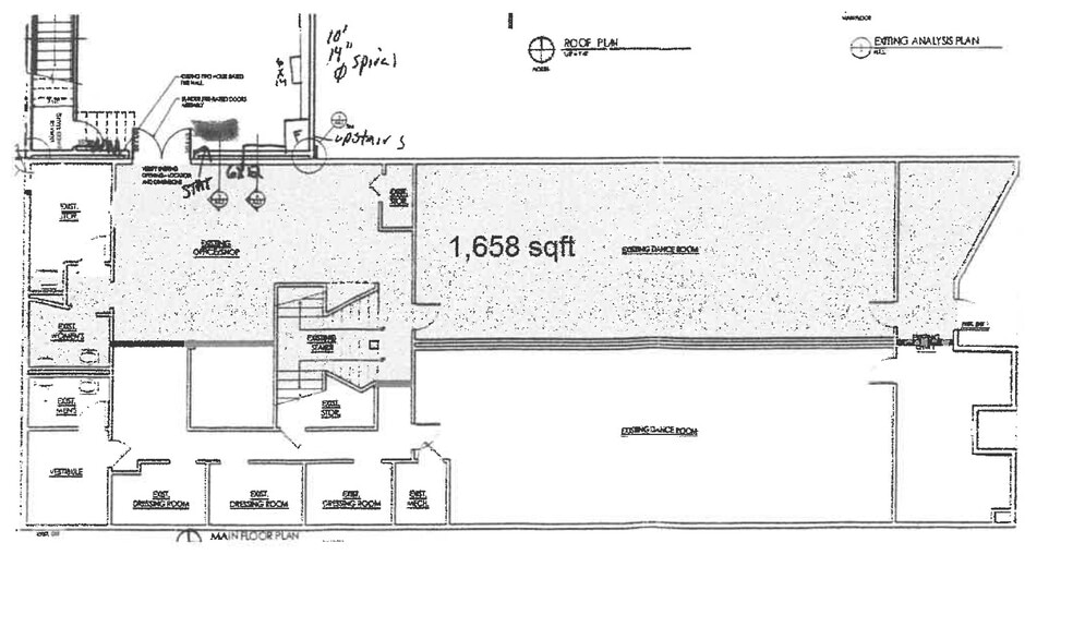 108 N Meridian, Puyallup, WA for lease - Floor Plan - Image 3 of 4