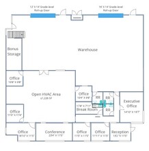 12150 Tech Center Dr, Poway, CA for lease Floor Plan- Image 1 of 1