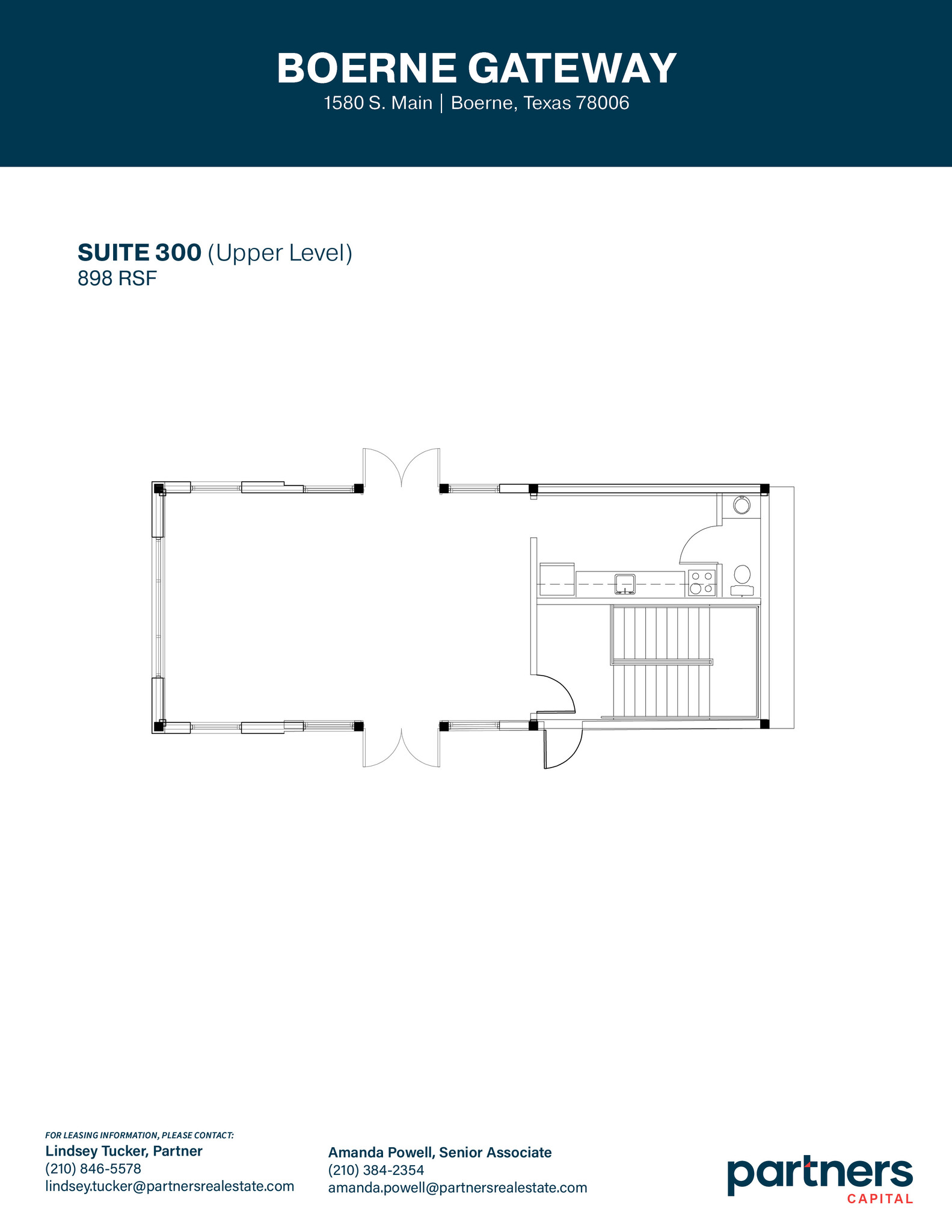 1580 S Main St, Boerne, TX for lease Floor Plan- Image 1 of 1