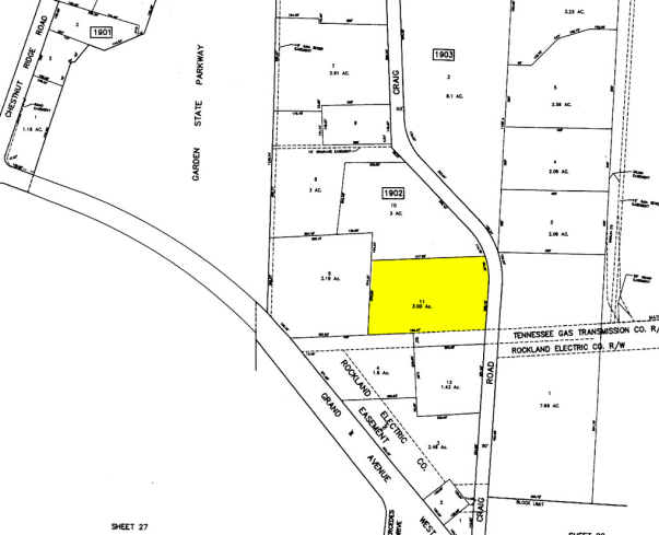 20 Craig Rd, Montvale, NJ for sale Plat Map- Image 1 of 1