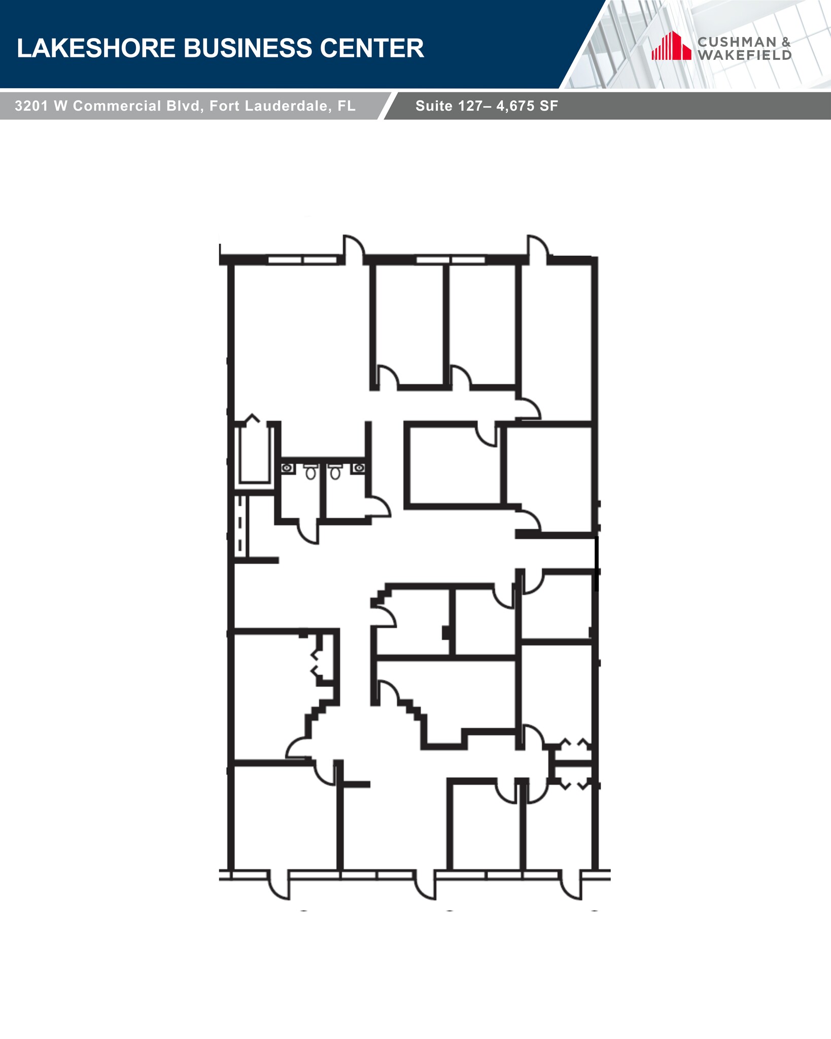 3201 W Commercial Blvd, Fort Lauderdale, FL for lease Site Plan- Image 1 of 1