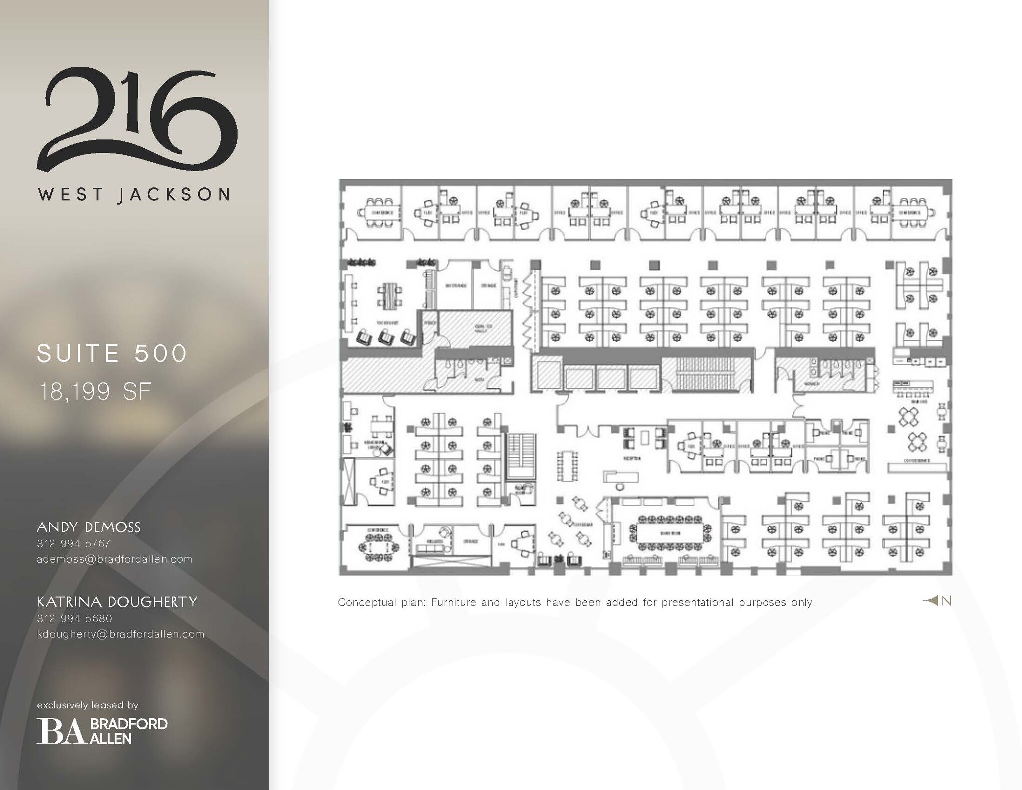 216 W Jackson Blvd, Chicago, IL for lease Floor Plan- Image 1 of 1