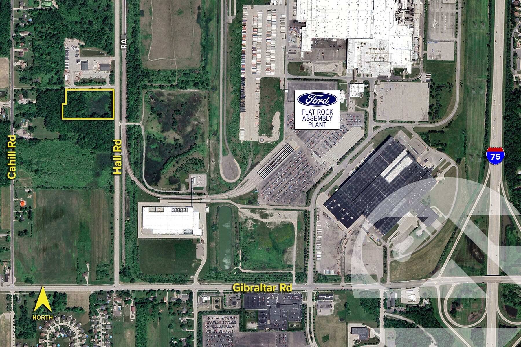 Hall Rd, Flat Rock, MI for sale Building Photo- Image 1 of 2