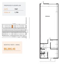 7059-7077 1/2 Vineland Ave, North Hollywood, CA for lease Floor Plan- Image 1 of 1