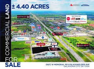 More details for SW/C W Memorial Road & Blackwelder Ave, Oklahoma City, OK - Land for Sale