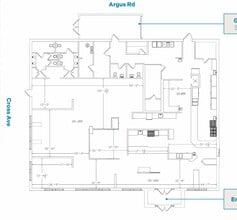 217 Cross Ave, Oakville, ON for lease Floor Plan- Image 1 of 1