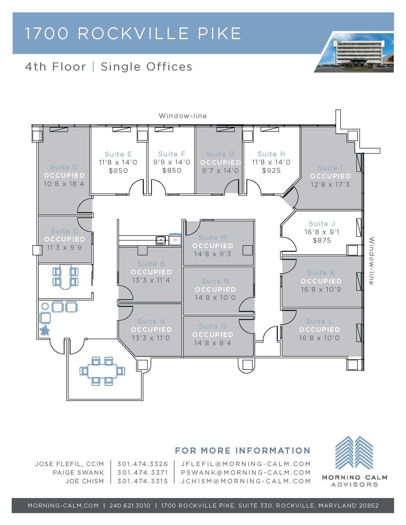 1700 Rockville Pike, Rockville, MD for lease Floor Plan- Image 1 of 9
