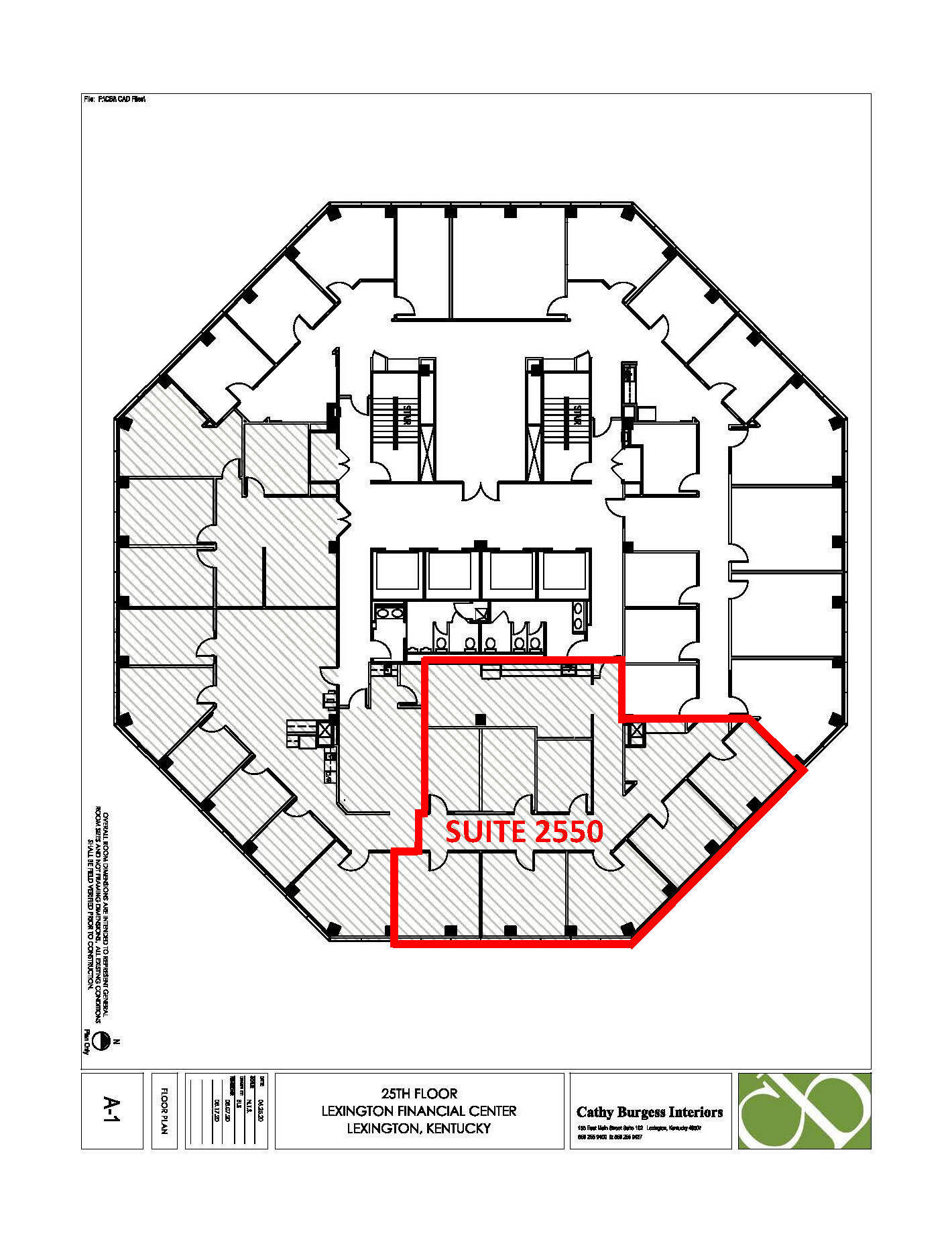 250 W Main St, Lexington, KY for lease Floor Plan- Image 1 of 1