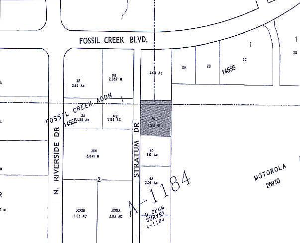 5750 Stratum Dr, Fort Worth, TX for lease - Plat Map - Image 2 of 17