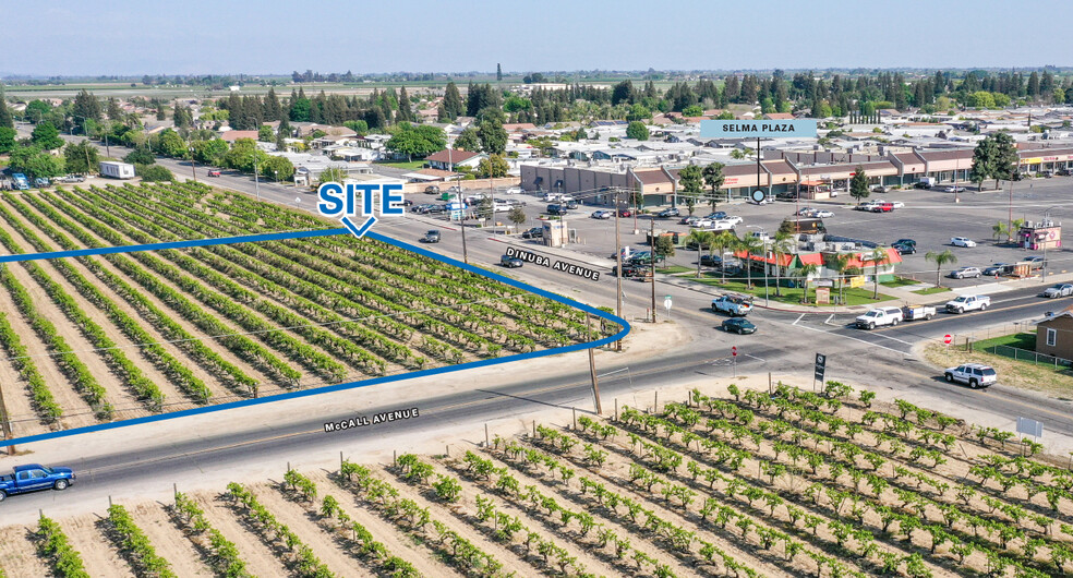 Dinuba Avenue, Selma, CA for sale - Aerial - Image 1 of 1