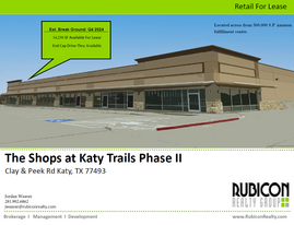 The Shops at Katy Trails Phase II - Drive Through Restaurant