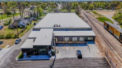 600 S 1st St, Rogers, AR - AERIAL  map view