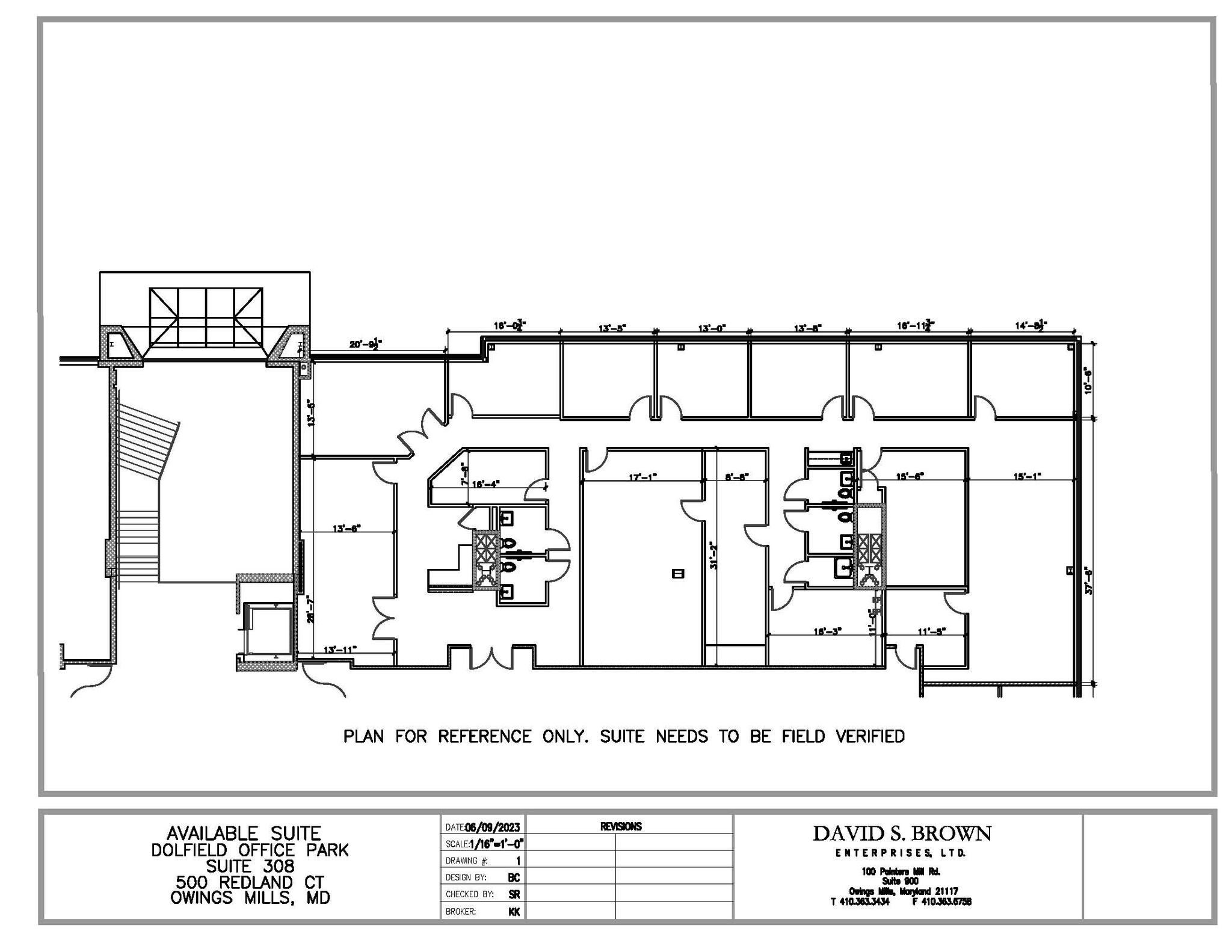 500 Redland Ct, Owings Mills, MD for lease Floor Plan- Image 1 of 1