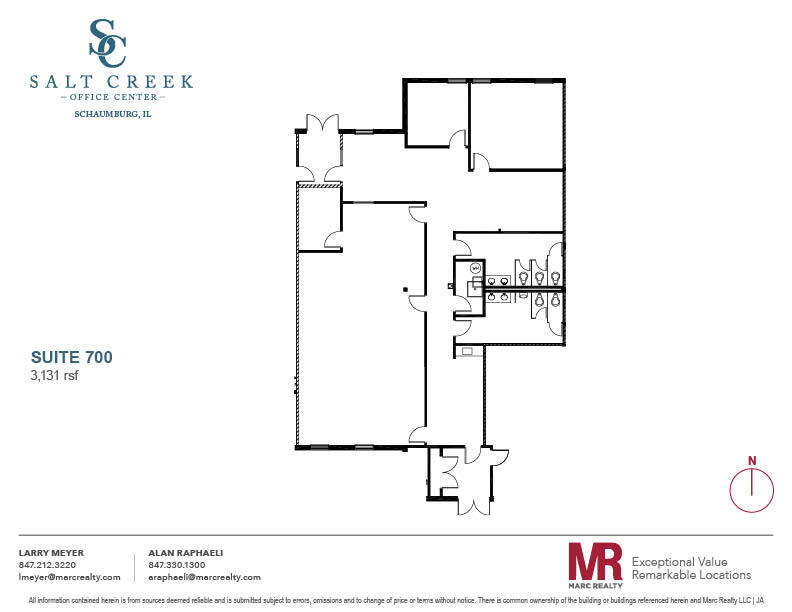 2010 E Algonquin Rd, Schaumburg, IL for lease Floor Plan- Image 1 of 12