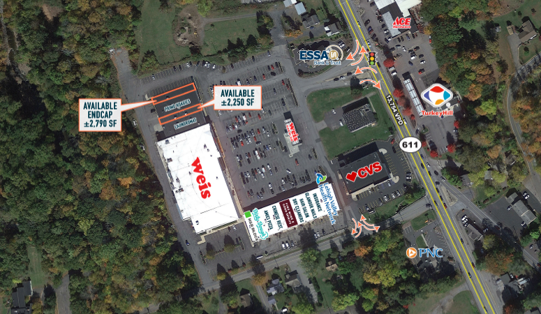 Route 611 & Old Mill Road, Tannersville, PA for lease - Building Photo - Image 1 of 28