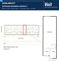 16651 Gothard St, Huntington Beach, CA for lease Floor Plan- Image 1 of 1