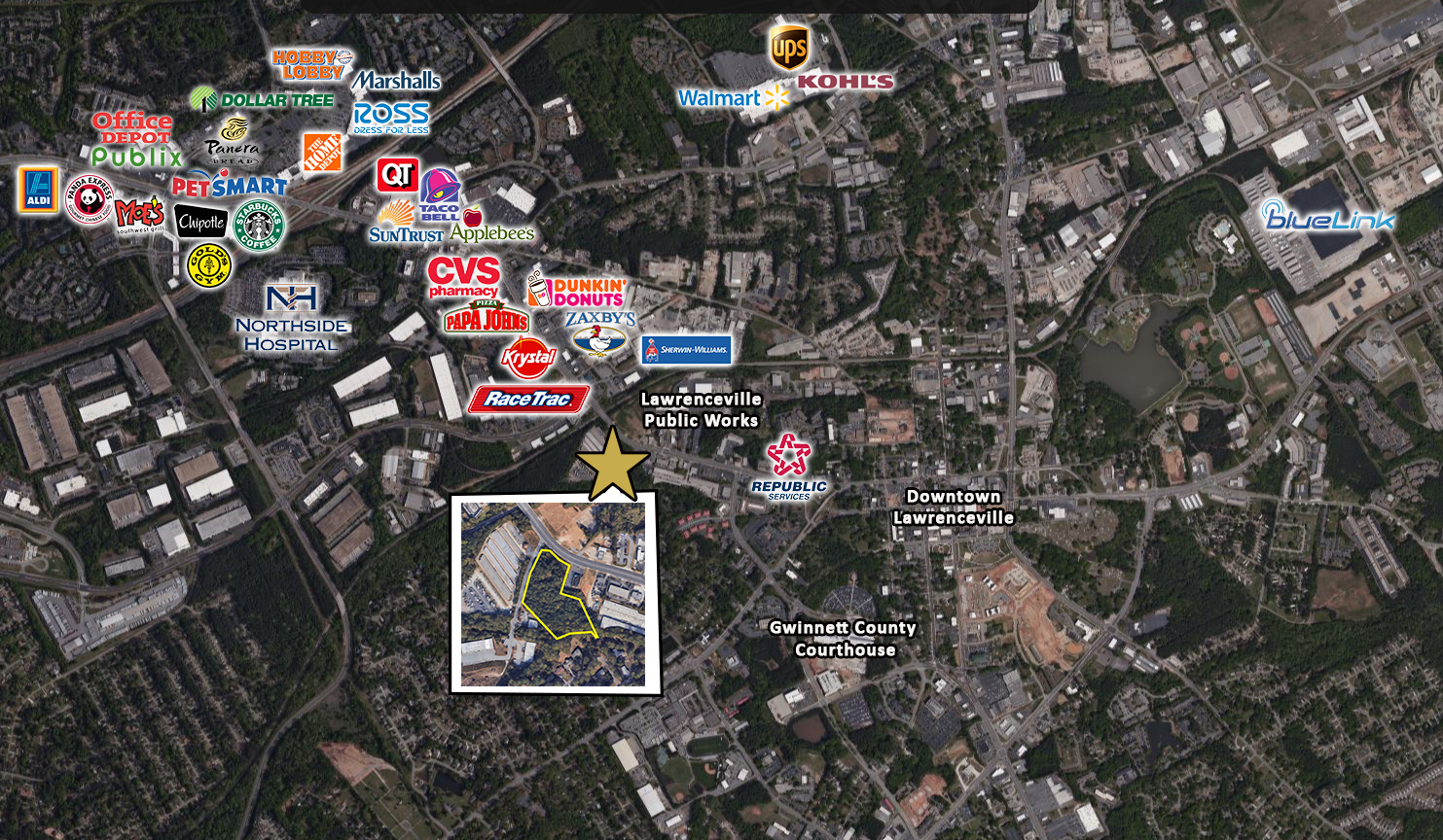 464 W Pike St, Lawrenceville, GA 30046 - Mixed-Use Commercial Land | ± ...