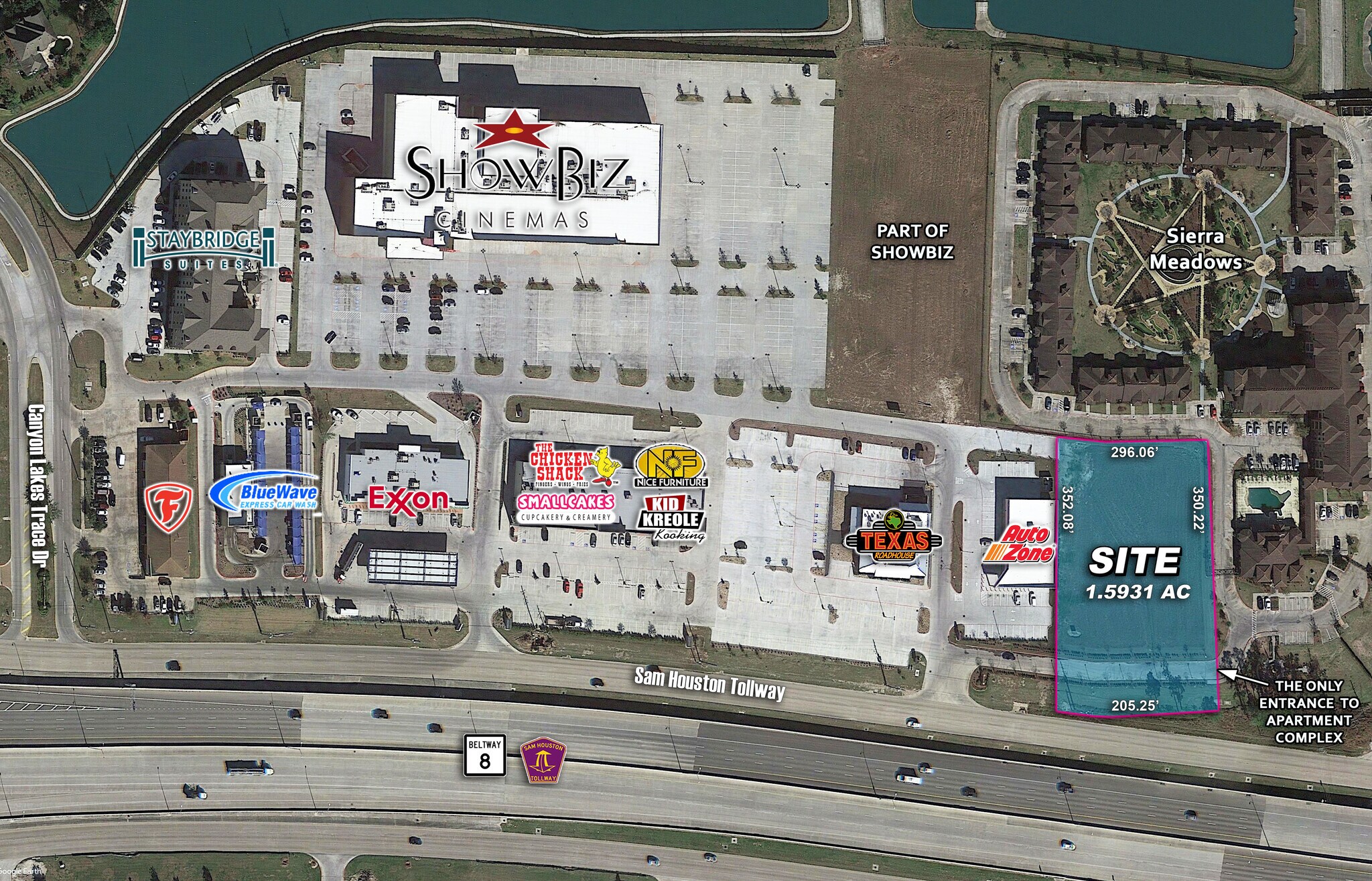 Beltway 8 & Wilson Rd, Humble, TX for sale Aerial- Image 1 of 1