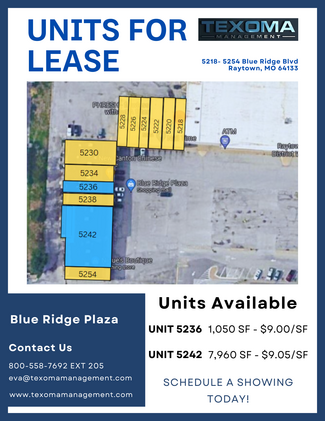 More details for 5210-5252 Blue Ridge Blvd, Raytown, MO - Office, Flex for Lease