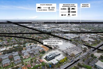 2 Brandon Park Dr, WHEELERS HILL for lease Aerial- Image 2 of 12