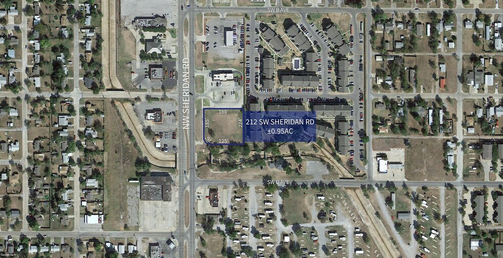 212 SW Sheridan Rd, Lawton, OK 73505 Land for Sale