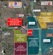 SWC Loop 101 & Indian School Road, Phoenix, AZ - AERIAL  map view