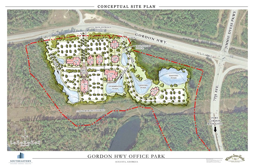 2590 Gordon Hwy, Augusta, GA for sale - Site Plan - Image 1 of 4