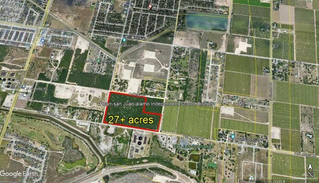 000 Hall Acres Rd, San Juan, TX for sale Aerial- Image 1 of 1