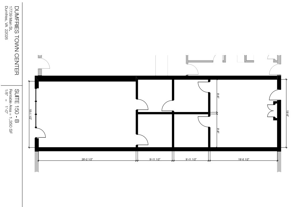 17739 Main St, Dumfries, VA for lease Floor Plan- Image 1 of 1