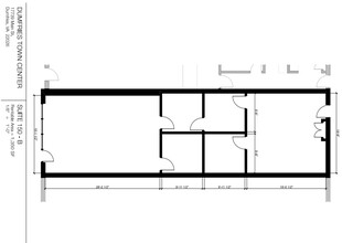 17739 Main St, Dumfries, VA for lease Floor Plan- Image 1 of 1