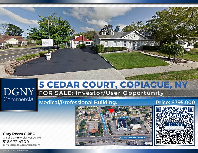 5 Cedar Ct, Copiague, NY for sale - Building Photo - Image 1 of 1