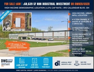 More details for 892 Callendar Blvd, Painesville, OH - Industrial for Sale
