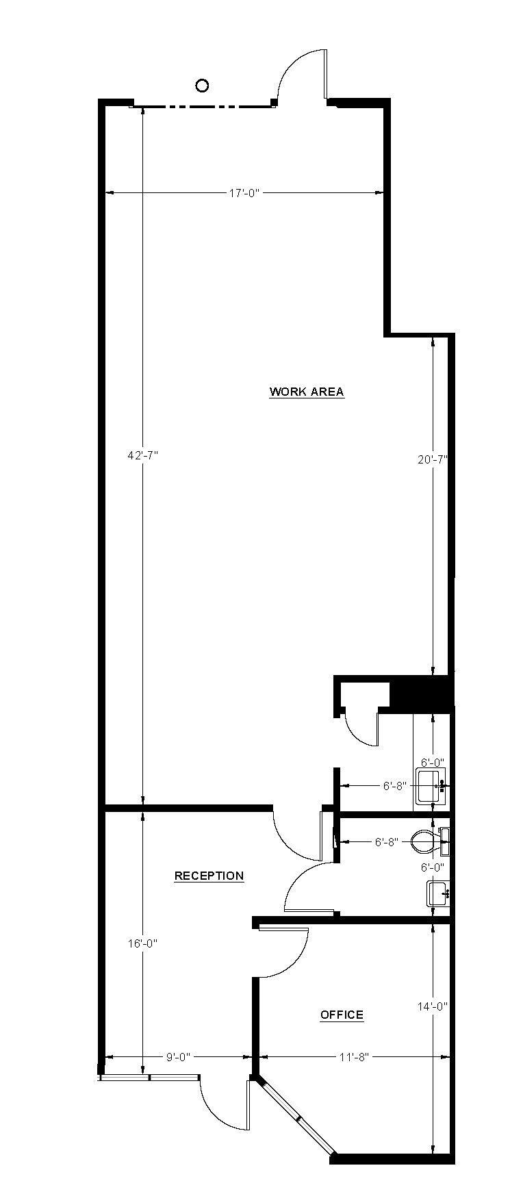 6627 S 191st Pl, Kent, WA for lease Floor Plan- Image 1 of 2
