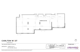 1655 Carling Ave, Ottawa, ON for lease Site Plan- Image 1 of 2