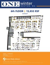 One Winter St, Boston, MA for lease Floor Plan- Image 1 of 1