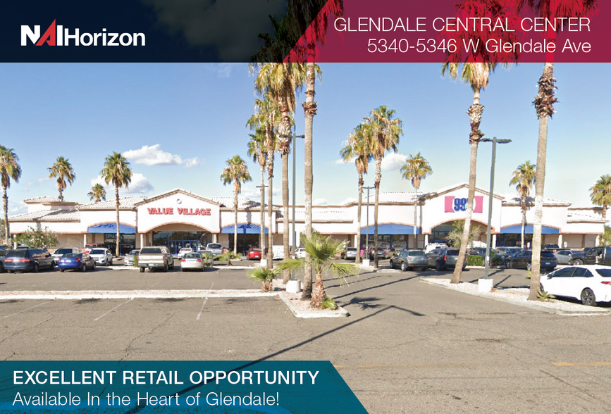 5340-5346 W Glendale Ave, Glendale, AZ for lease - Building Photo - Image 1 of 2