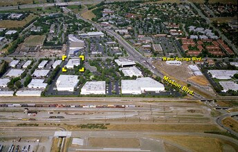 47913-47963 Warm Springs Blvd, Fremont, CA - Aerial  map view