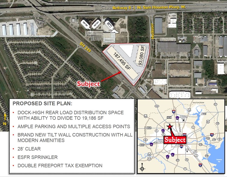 BW8 & 249, Houston, TX for sale - Site Plan - Image 2 of 3