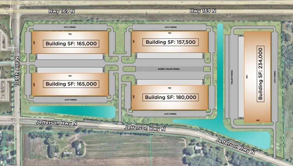 0 Hwy 169, Brooklyn Park, MN for lease Site Plan- Image 1 of 3