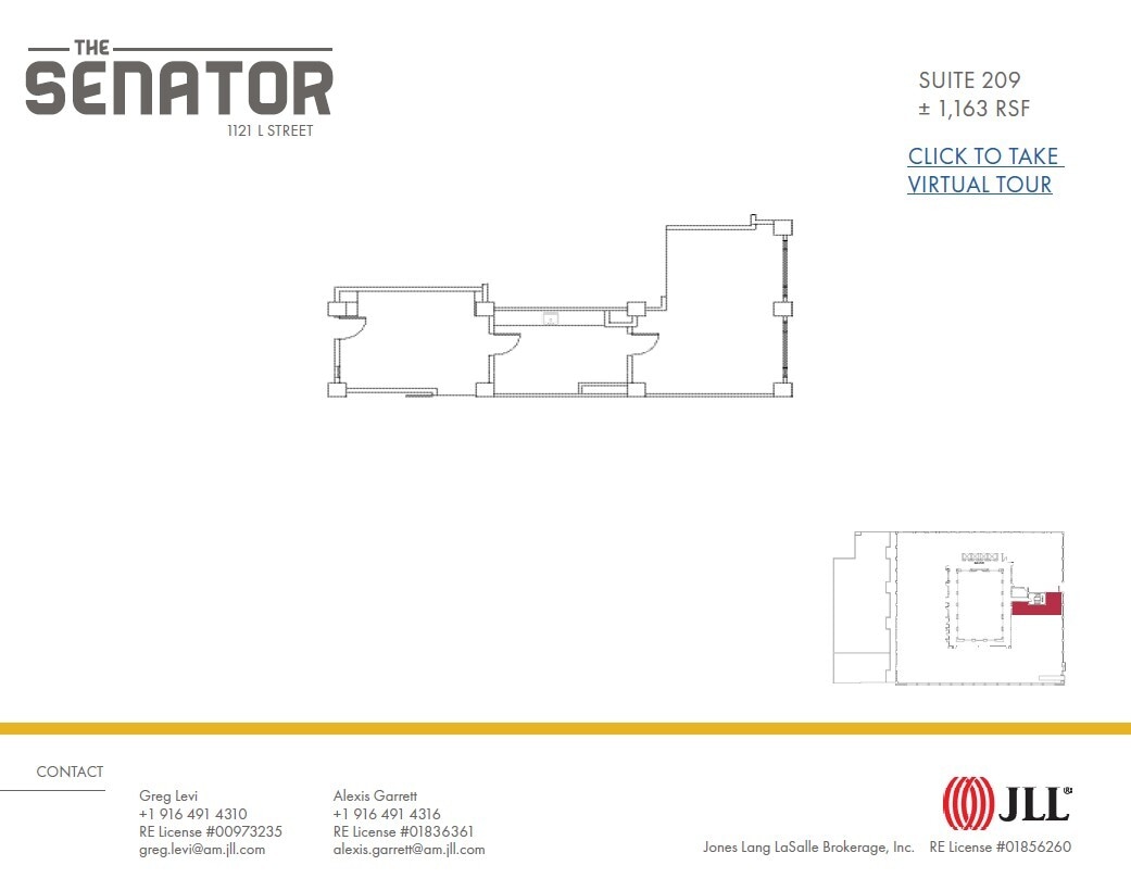 1121 L St, Sacramento, CA for lease Floor Plan- Image 1 of 1