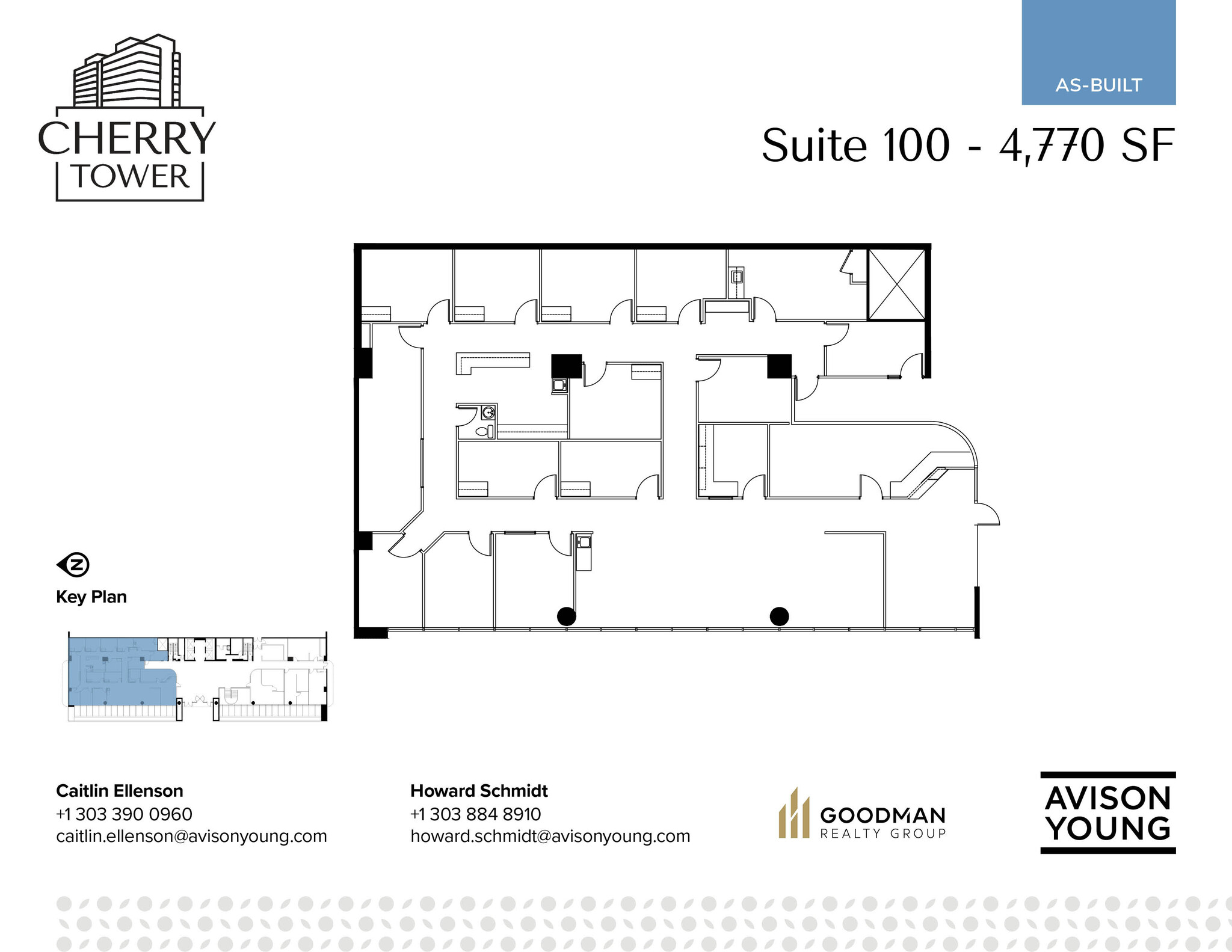 950 S Cherry St, Denver, CO for lease Floor Plan- Image 1 of 1