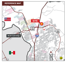 417 Union Pacific Blvd, Laredo, TX for lease Map- Image 2 of 2