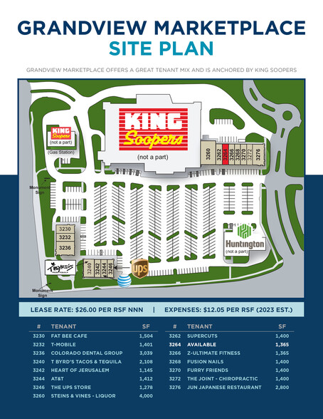 3260 Centennial Blvd, Colorado Springs, CO for lease - Site Plan - Image 2 of 3