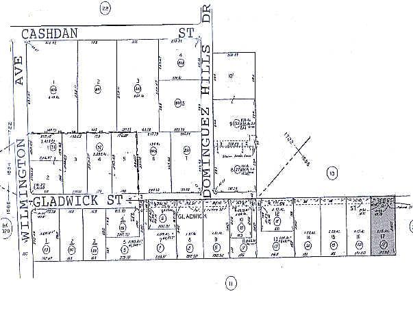 2218-2234 Gladwick St, Compton, CA for lease - Plat Map - Image 2 of 4
