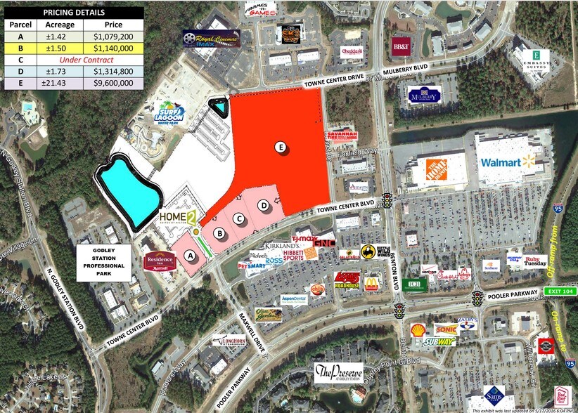 Town Center Blvd, Pooler, GA for sale - Building Photo - Image 1 of 1