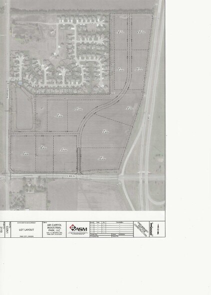 NWC I-135, Park City, KS for sale - Site Plan - Image 2 of 2